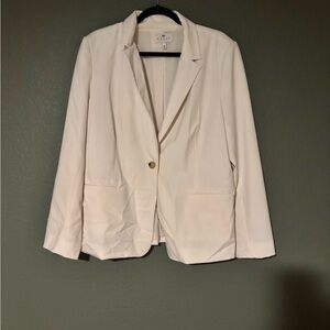 Chaus Women's White Blazer